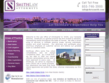 Tablet Screenshot of chrissmith.com